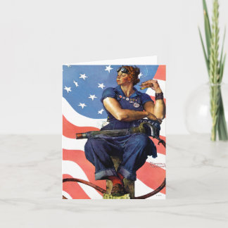 Cartão Rosie the Riveter