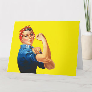 Cartão Rosie The Riveter