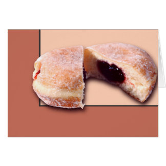 Cartão Rosquinha fatiada