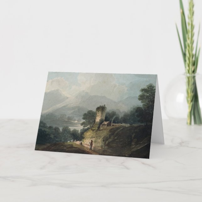 Cartão Ross Castle, Killarney, County Kerry (Frente)