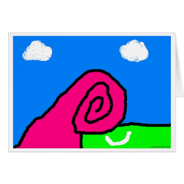 Cartão Rosto oculto (Frente Horizontal)