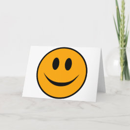 Cartão Rosto Sorridente Emoji