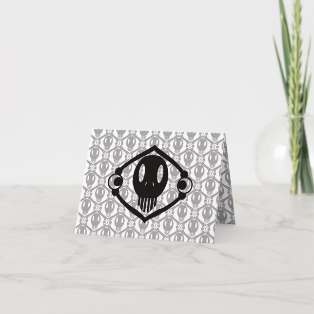 Cartão Rostos Mórbidos (Frente)