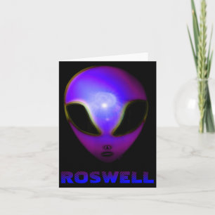 Cartão Roswell Novo México Alien