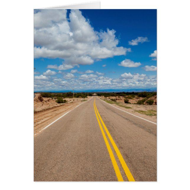 Cartão Rota 40 Argentina (Frente)