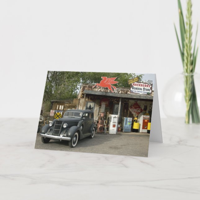 Cartão Rota 66 Loja Geral e Estação de Gás (Frente)