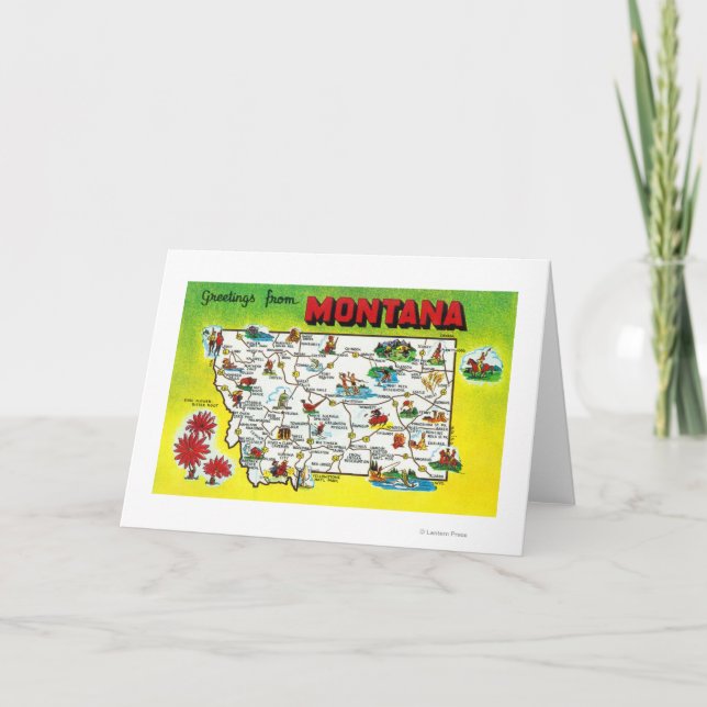 Cartão Roteiro do Estado, Saudações de (Frente)