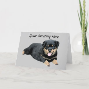 Cartão Rottweiler