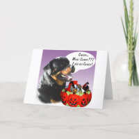 Rottweiler Halloween Candy