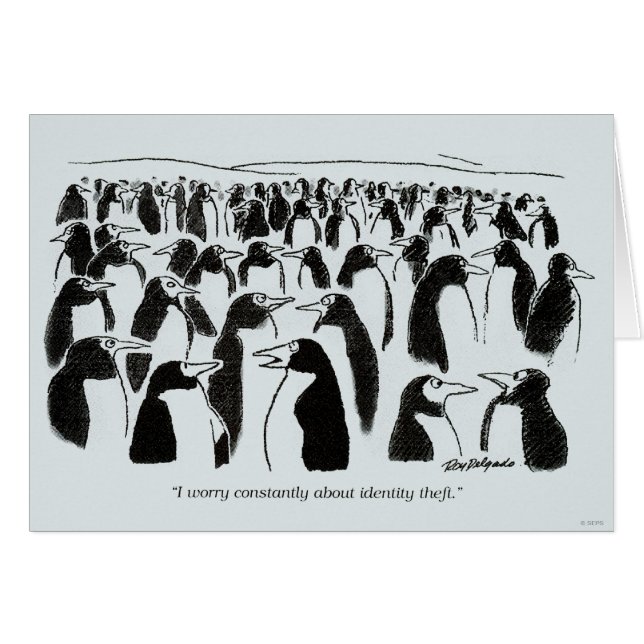 Cartão Roubo de identidade (Frente Horizontal)