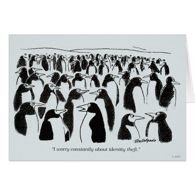 Cartão Roubo de identidade (Frente Horizontal)