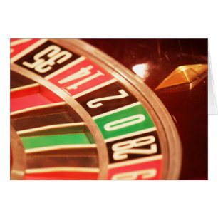 Cartão Roulette Wheel