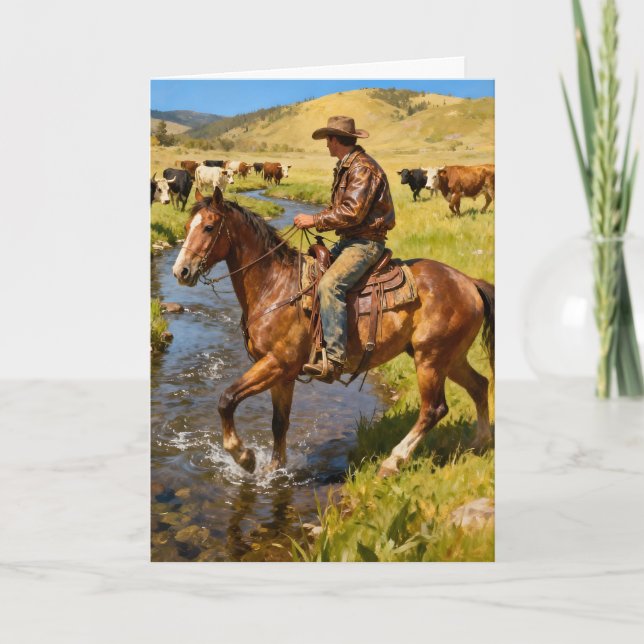 Cartão Roundup Birthday (Frente)