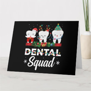 Cartão Roupas da Equipe Odontológica de Natal Piada Denti