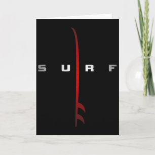 Cartão Roupas de Surf - Surfer Surf