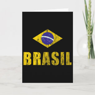 Cartão Roupas Vestuário Brasil Design Brasileiro Conjunto