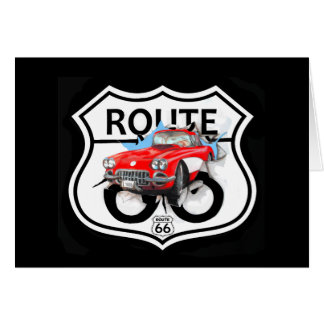 Cartão Route 66 life style  love the freedom