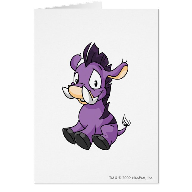 Cartão Roxo de Moehog (Frente)