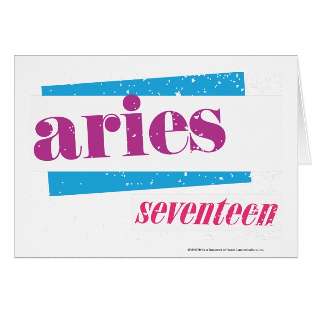 Cartão Roxo do Aries (Frente Horizontal)