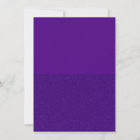 Cartão Roxo Real Meia Brilho Plano para Salvar a D