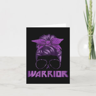 Cartão Roxo Ribbon Heimer Heimerheimers Guerreiro Heimerh
