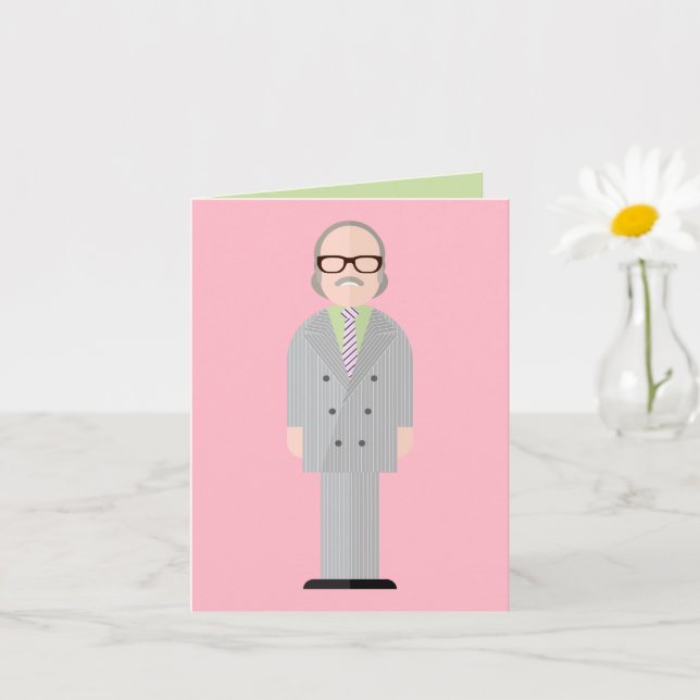 Cartão Royal – Eccentric Family Drama Greeting Card (Planta pequena)