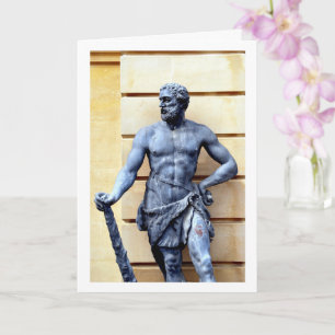 Cartão Royal Guarda Statue, Hampton Court Palace, Inglate