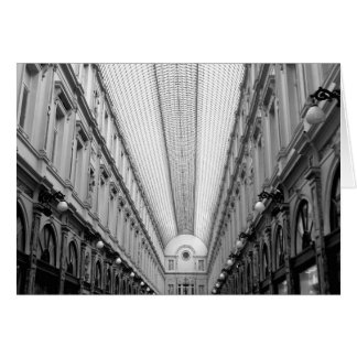 Cartão Royal Santo Hubert Galleries, Bruxelas, Bélgica