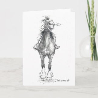 Cartão RS01 "Sinais rodoviários equestres"