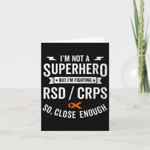 Cartão Rsd Crps Warrior Survivence Support Orange
