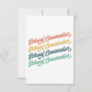 Cartão RSVP 1/2 - De Volta Ao Conselheiro Da Escola De Vintage