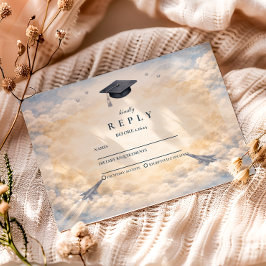 Cartão RSVP Air Force Academy Graduation