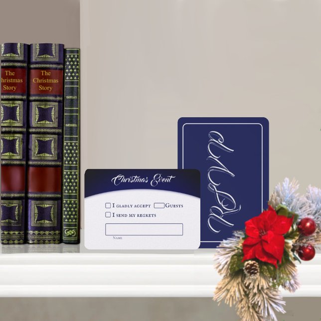 Cartão RSVP Angels From the Realms of Glory Response Card (Criador carregado)