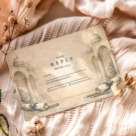 Cartão RSVP Architecture Drafting Tools Graduation