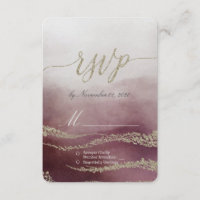 Awash Elegant Watercolor em Casamento de Cranberry