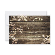 Barn Wood Snowflakes Casamento no inverno Russo RS