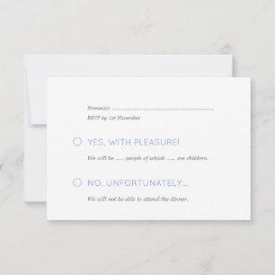 Cartão RSVP Beanês e Mittens, Casamentos no inverno de Esqui C