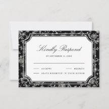 Black Chinoiserie Wedding