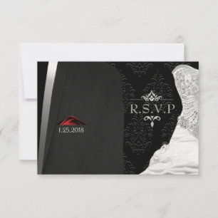 Cartão RSVP Black Tie Diamond R.S.V.P.