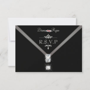 Cartão RSVP Black Tie R.S.V.P.