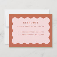 Boho Scallop Terracotta & Blush Wedding