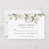 Boho White Ivory Rosas Floral Greenery Casamento