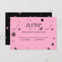 Bola de cristal de lua rosa negra