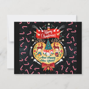 Cartão RSVP Canais de Natal