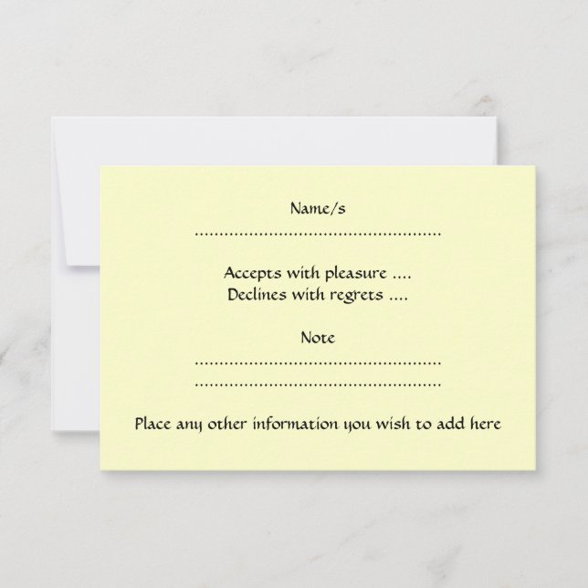 Cartão RSVP Cartoon Pirata. (Frente)