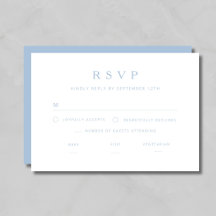 Casamento Azul Minimalista Elegante