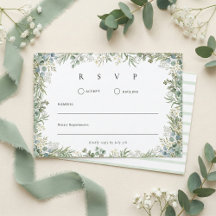 Casamento Botânico com Aquarela Verde