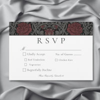 Casamento Botânico Elegante Vintage Gótica