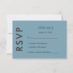 Cartão RSVP Casamento Botânico Vintage Paleta Floral Curada