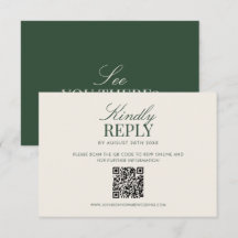 Casamento Clássico Verde Dinheiro Antigo Código QR